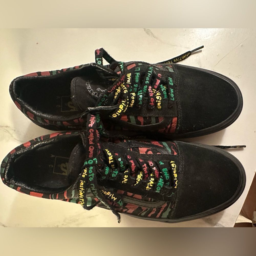 VANS X A TRIBE CALLED QUEST BLACK Size 9.5 men’s 11 women’s
